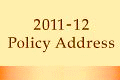 2011-12 Policy Address