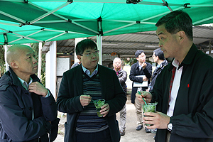 Organic vegetables and fruit produced by the Station taste good.