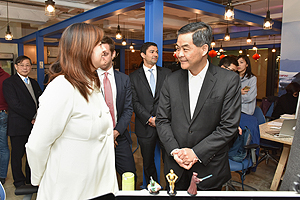共用工作間租金相宜,十分受初創企業歡迎。 共用工作間租金相宜,十分受初創企業歡迎。