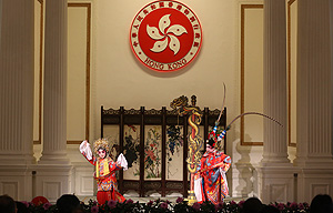 The children playing princess and the princess’s husband are aged 8 and 7 respectively, the youngest amongst today’s performers.